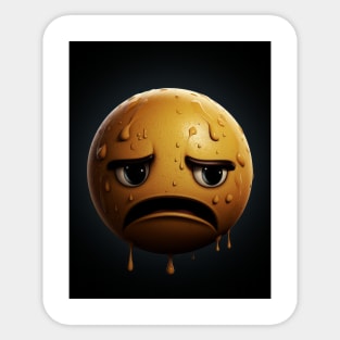 Sad Emoticon Sticker